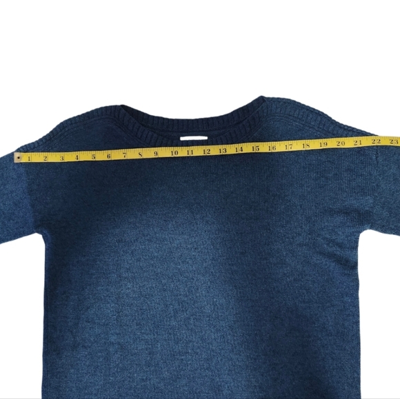 NWOT Old Navy Women's S Long sleeve Tunic Top Sweater Blue - Picture 11 of 16